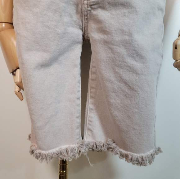 KanCan Nora High Rise Modest Bermuda Shorts Size 5/26 - Picture 2 of 10